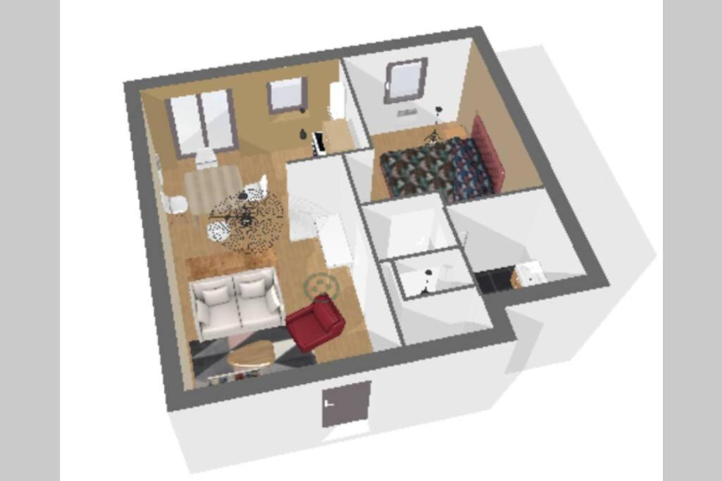T2 Entier - Hyper Centre - Cosy Home Grenade-sur-Garonne Kültér fotó